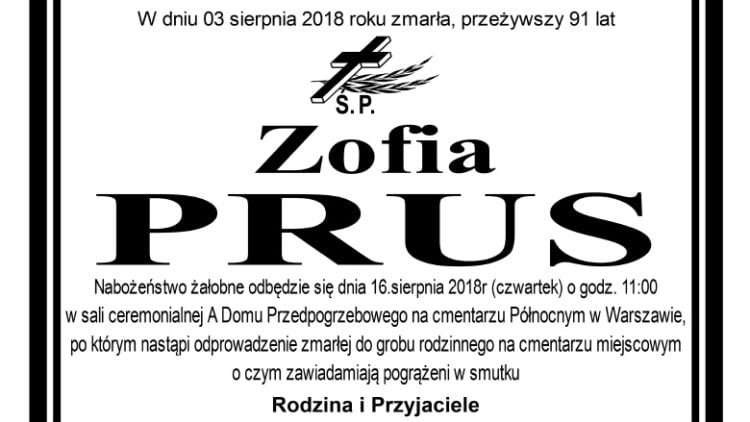 Zofia Prus