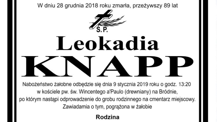 Leokadia Knapp