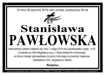 Stanisława Pawłowska